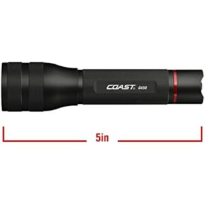 Coast G450 1400 lm Black LED Flashlight AA Battery - Image 6