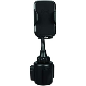 Fabcordz Black Cup Holder Cell Phone Car Mount For All Mobile Devices - Image 2