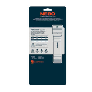 Nebo Newton 1000 lm Black LED Flashlight AA Battery - Image 3