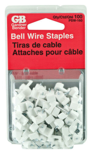 Gardner Bender 3/16 in. W Plastic Insulated Wire Staple 100 pk - Image 2