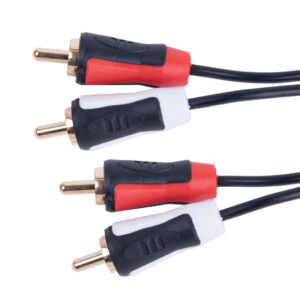 Monster Just Hook It Up 12 ft. L Dual R/L RCA Stereo Cable RCA - Image 2