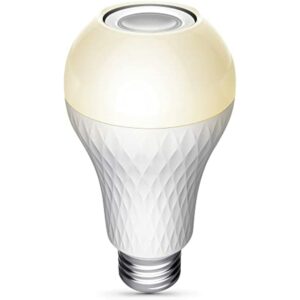 Feit Electric A19 E26 (Medium) LED Speaker Bulb Bright White 60 Watt Equivalence - Image 2