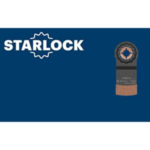 BOSCH OSL312CG Starlock Oscillating Multi Tool kerf Carbide Grit Grout Grinding Blade, 3-1/2 x 1/8" , Black - Image 2