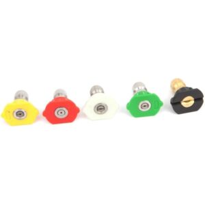 Forney 75148 Pressure Washer Accessories, Spray Nozzle Assortment, Quick Connect, 4.0mm, 5-Piece - Image 3
