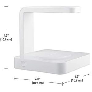Globe UV-C Light Disinfecting Wireless Charging Hub, White, Micro USB Cable Included - Image 5