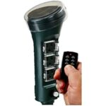 Prime Outdoor 6 Outlet Photocell Power Stake Timer 125 Volt Green