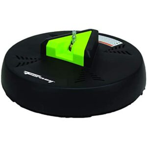 "Forney 75171 Surface Cleaner 16"" Outflow Surface x 1/4"" Plug", black and green
