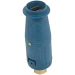 Forney 75166 Pressure Washer Accessories, Nozzle, Multi-Regulator, 0-Degree To 80-Degree, 1/4-Inch FNPT Inlet, 3,200 PSI , Blue