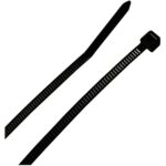 Steel Grip 4 in. L Black Cable Tie 100 pk