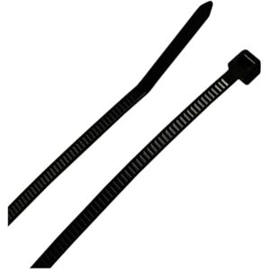 Steel Grip 4 in. L Black Cable Tie 100 pk