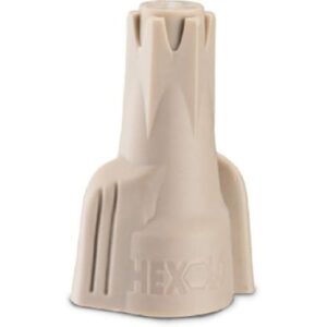 Gardner Bender Hex-Lok 22-8 Ga. Copper Wire Wire Connectors Tan 175 pk - Image 2