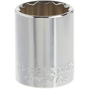CRAFTSMAN Shallow Socket, SAE, 1/2-Inch Drive, 15/16-Inch, 12-Point (CMMT47513)