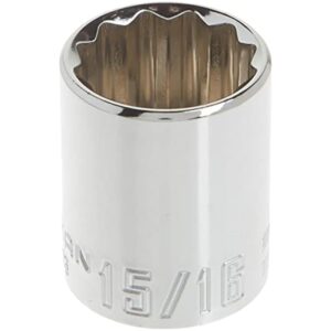 CRAFTSMAN Shallow Socket, SAE, 1/2-Inch Drive, 15/16-Inch, 12-Point (CMMT47513) - Image 2
