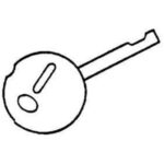 Danco DL-13 Metal Replacement Ball for Peerless / Delta Single Lever Faucets