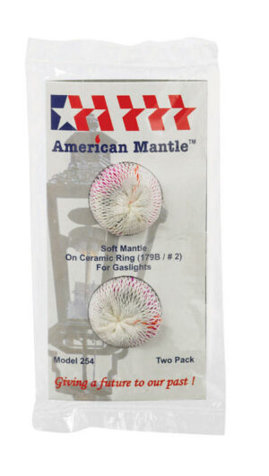 AMERICAN MANTLE COMPANY INC 254 Soft Inverted Mantle Fitted, 2-Pack , White - Image 2