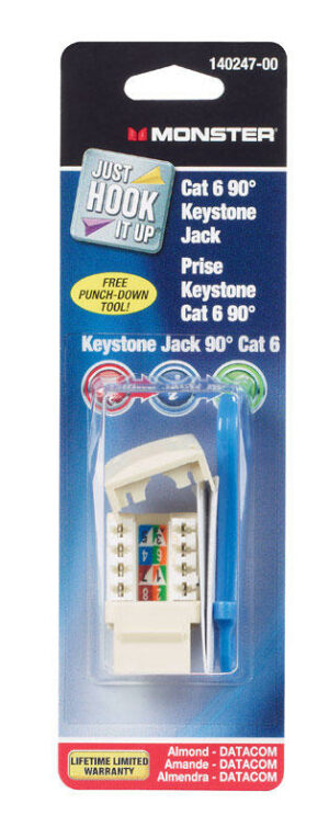 Monster Just Hook It Up Cat 6 RJ45 Connector Plugs