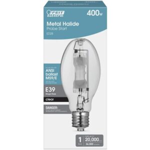 Feit Electric 400 W ED28 HID Bulb 36000 lm Bright White Metal Halide