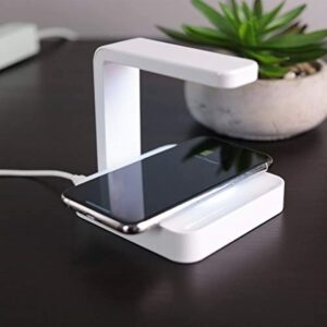 Globe UV-C Light Disinfecting Wireless Charging Hub, White, Micro USB Cable Included - Image 8