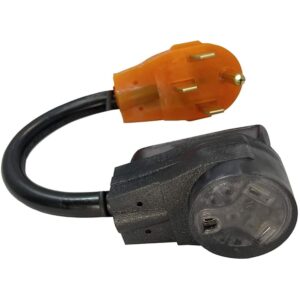 Reliance Controls Color Connect 10/3 SJTW 125 V 12 in. L Adapter Cord