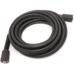 Forney 75186 Pressure Washer Accessories, Hose, High Pressure, 1/4-Inch-by-25-Feet, 3,000 PSI