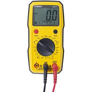 Sperry Instruments DM6410 8 Function Digital Multimeter, 600V AC / 1000V DC, Yellow - Image 10