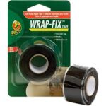Duck Wrap-Fix 1 in. W X 10 ft. L Black Self-Fusing Repair Tape