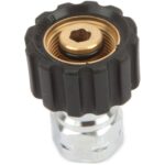 Forney 75108 Pressure Washer Accessories, Female Screw Coupling, M22F to 3/8-Inch Female NPT