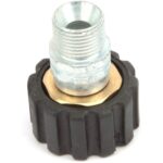 Forney 75109 Pressure Washer Accessories, Male Screw Coupling, M22F to 3/8-Inch Male NPT