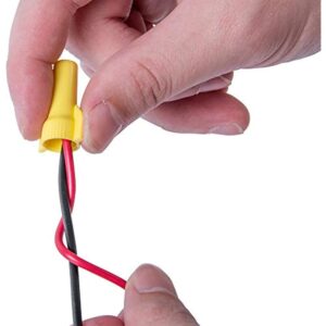 Gardner Bender 25-084 WingGard Twist-On Wire Connectors, 22-10 AWG, Electrical Wire Nut, 25 pk, Yellow - Image 4
