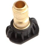 Forney 75150 Pressure Washer Accessories, Quick Connect Spray Nozzle, Soap, 65-Degree-by-4.0mm, Black