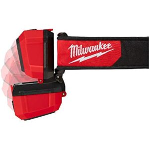 Milwaukee 2104 Spot Flood 450 Lumens Adjustable Hard Hat Headlamp Light - Image 3