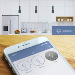 Feit Smart Home A19 E26 (Medium) Smart-Enabled LED Bulb Color Changing 60 Watt Equivalence 3 pk - Image 8