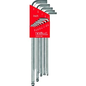 Eklind Bright-Ball-Hex-L Assorted Metric and SAE Extra Long Ball End Hex Key Set 22 pc - Image 2