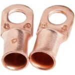 Forney 60096 Copper Cable Lugs, Number 1/0 Cable with 3/8-Inch Stud Size, 2-Pack