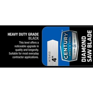 Century Drill & Tool 75452 Professional Turbo Rim Diamond Pro Saw Blade, 7" - Image 2