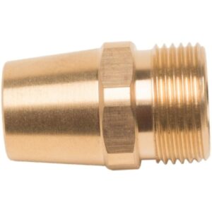 Forney 75118 M22M by 1/4-Inch Female Long Screw Nipple - Image 2