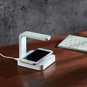 Globe UV-C Light Disinfecting Wireless Charging Hub, White, Micro USB Cable Included - Image 7