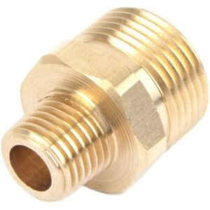 Forney 75115 Pressure Washer Accessories, Male Screw Nipple, M22M to 1/4-Inch Male NPT - Image 2