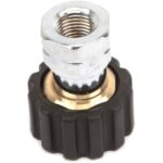 Forney 75106 Pressure Washer Accessories, Female Screw Coupling, M22F to 1/4-Inch Female NPT