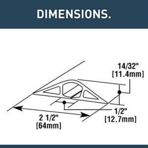 Legrand Corduct 1/2 in. D X 5 ft. L Cable Protector - Image 5