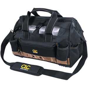 CLC Custom Leathercraft 1534 16 in. Tote Bag with Top Plastic Tray, 23 Pocket