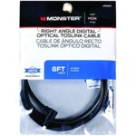 Monster Just Hook It Up 6 ft. L Digital Optical Toslink Cable