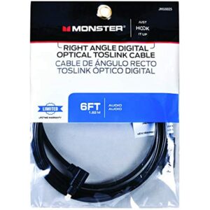 Monster Just Hook It Up 6 ft. L Digital Optical Toslink Cable