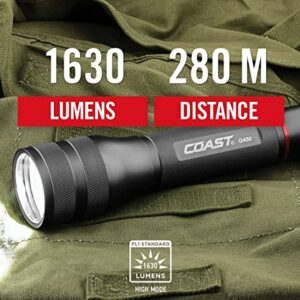 Coast G450 1400 lm Black LED Flashlight AA Battery - Image 2