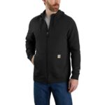 Carhartt Force Relaxed Fit Lightweight Full-Zip Sweatshirt – 105655 Black