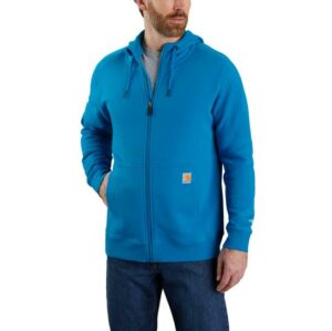 Carhartt Force Relaxed Fit Lightweight Full-Zip Sweatshirt – 105655 Blue