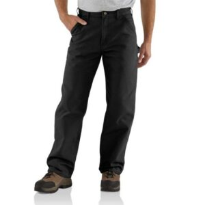 Carhartt Washed Duck Work Loose Fit Pant – B11 Black