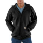 Carhartt Loose Fit Midweight Full-Zip Sweatshirt – K122 Black