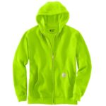 Carhartt Loose Fit Midweight Full-Zip Sweatshirt – K122 Bright Lime