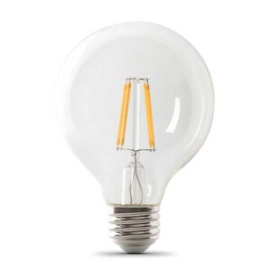Feit Electric G25 E26 (Medium) Filament LED Bulb Soft White 100 W 3-Pack - Image 2